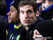 Petr Cech needed 50 stitches on a serious facial injury .jpg